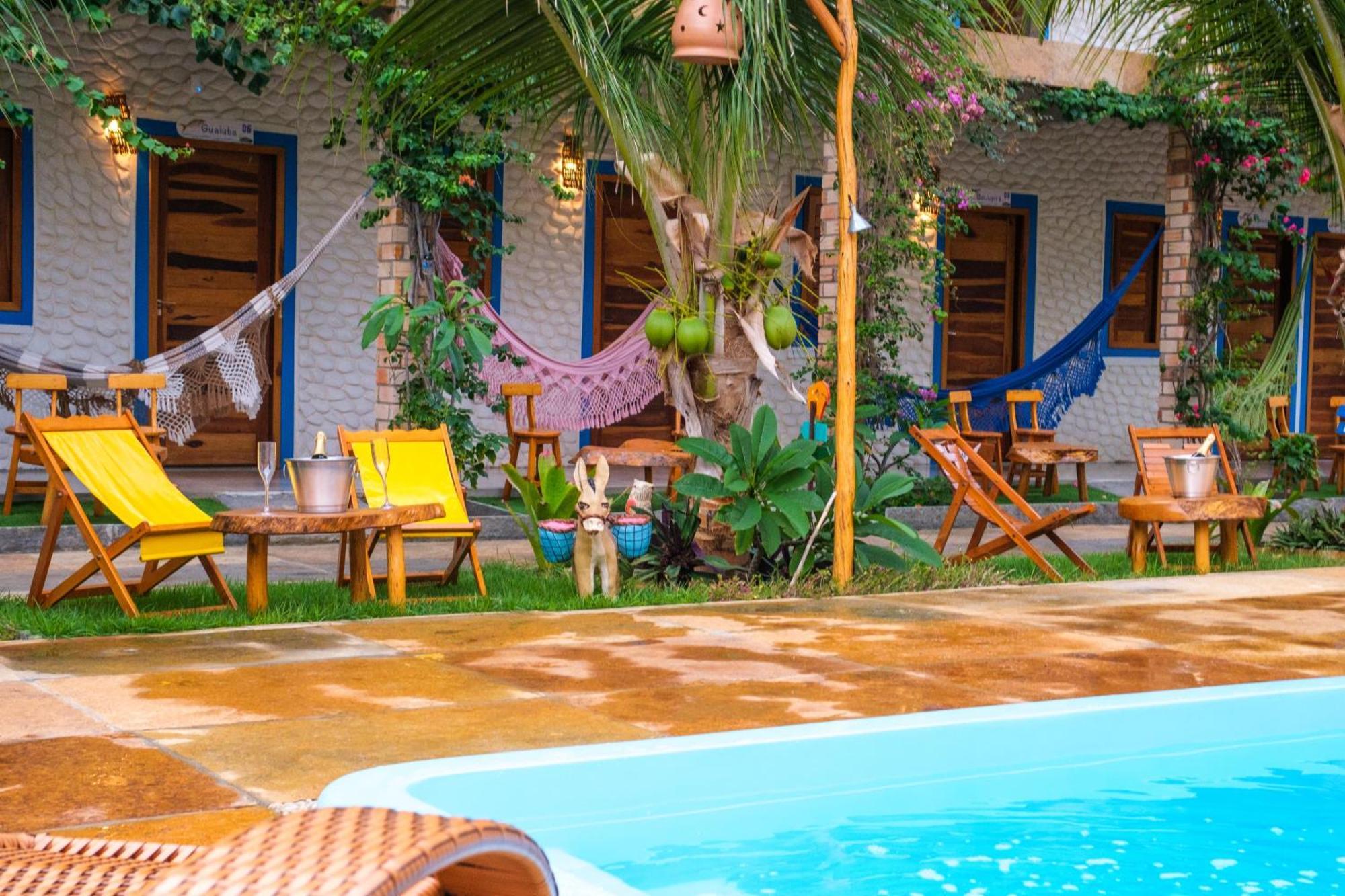 Pousada Villa Coqueiro Luis Correia Buitenkant foto