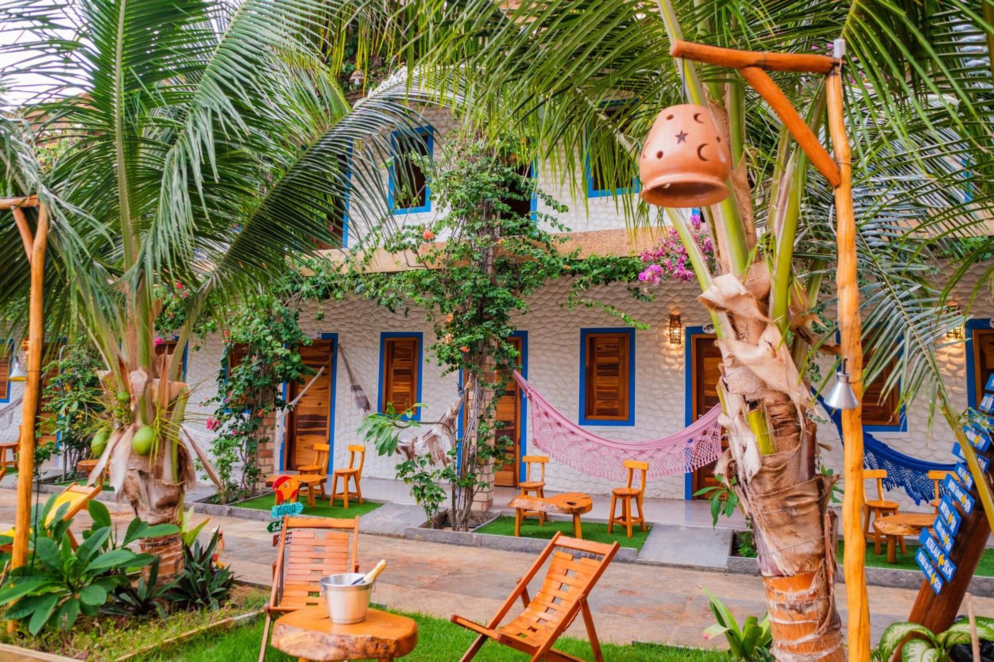 Pousada Villa Coqueiro Luis Correia Buitenkant foto