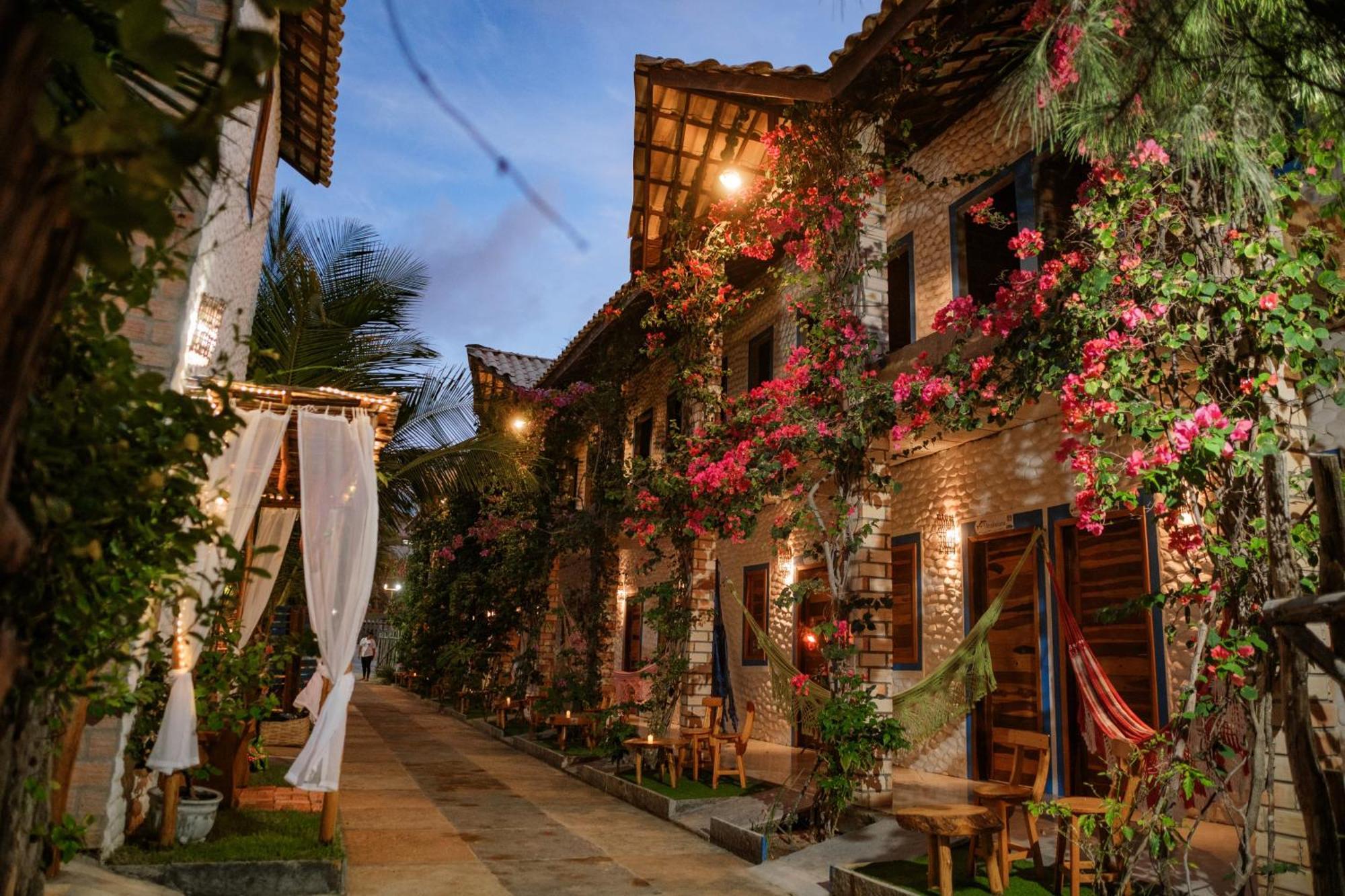 Pousada Villa Coqueiro Luis Correia Buitenkant foto