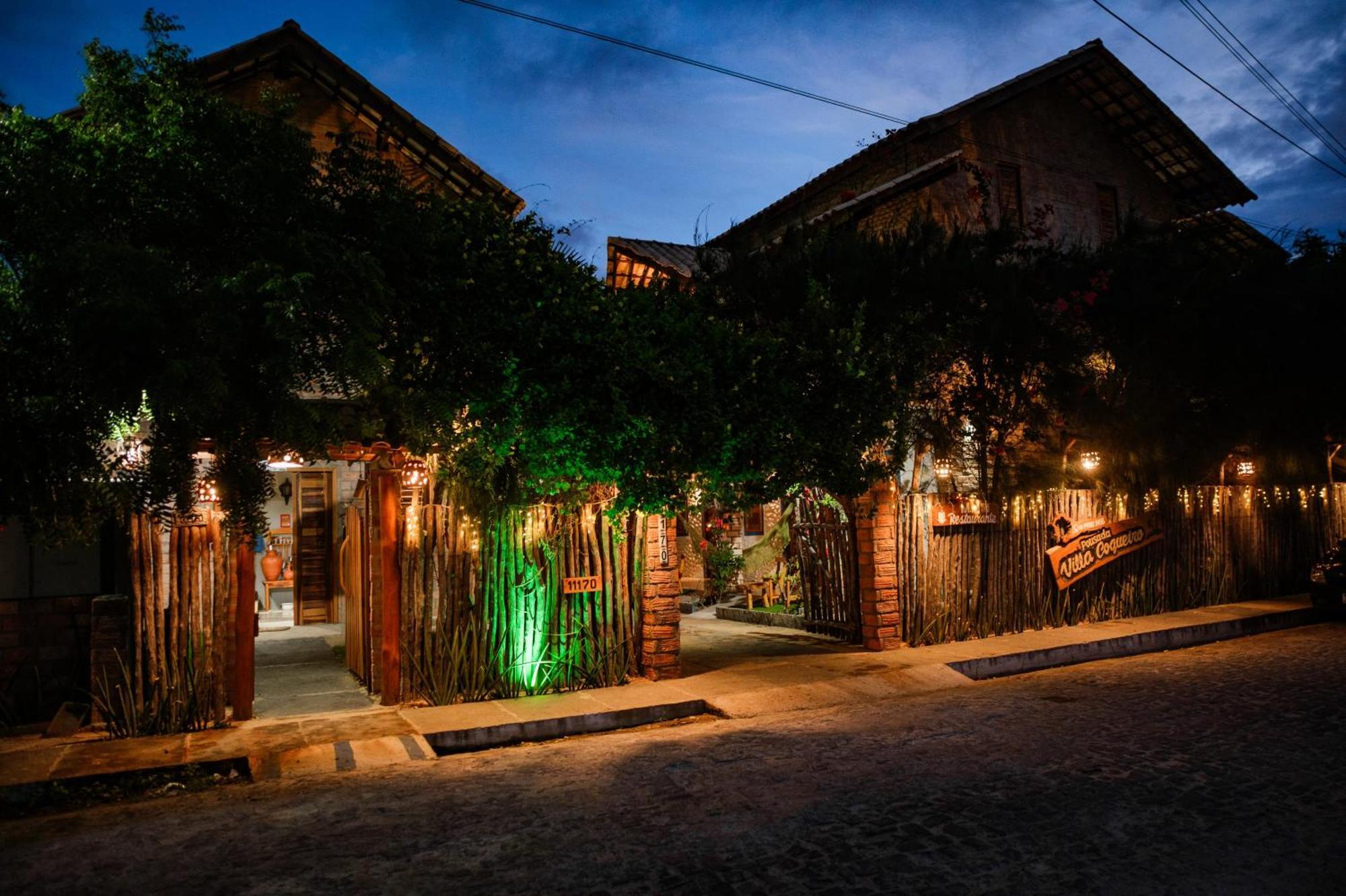 Pousada Villa Coqueiro Luis Correia Buitenkant foto